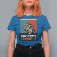 Protect The Jimothy T Shirt For Women Funny Retro Trash Panda Animal Lover Meme