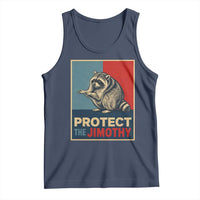 Protect The Jimothy Tank Top Funny Retro Trash Panda Animal Lover Meme