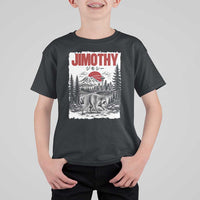 Jimothy The Raccoon T Shirt For Kid Seattle Skyline Mount Rainier Japanese Retro Vintage Art
