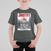 Jimothy The Raccoon T Shirt For Kid Seattle Skyline Mount Rainier Japanese Retro Vintage Art