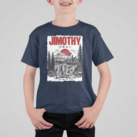 Jimothy The Raccoon T Shirt For Kid Seattle Skyline Mount Rainier Japanese Retro Vintage Art