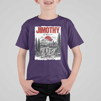 Jimothy The Raccoon T Shirt For Kid Seattle Skyline Mount Rainier Japanese Retro Vintage Art