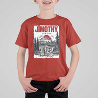 Jimothy The Raccoon T Shirt For Kid Seattle Skyline Mount Rainier Japanese Retro Vintage Art