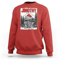 Jimothy The Raccoon Sweatshirt Seattle Skyline Mount Rainier Japanese Retro Vintage Art