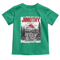 Jimothy The Raccoon Toddler T Shirt Seattle Skyline Mount Rainier Japanese Retro Vintage Art