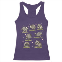 Cute Jimothy The Raccoon Racerback Tank Top Viral Seattle Wildlife Trash Panda Gift