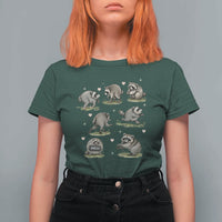 Cute Jimothy The Raccoon T Shirt For Women Viral Seattle Wildlife Trash Panda Gift