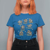 Cute Jimothy The Raccoon T Shirt For Women Viral Seattle Wildlife Trash Panda Gift