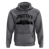 Jimothy The Raccoon Hoodie Seattle Space Needle Mount Rainier Landscape Art
