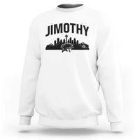Jimothy The Raccoon Sweatshirt Seattle Space Needle Mount Rainier Landscape Art