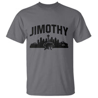 Jimothy The Raccoon T Shirt Seattle Space Needle Mount Rainier Landscape Art