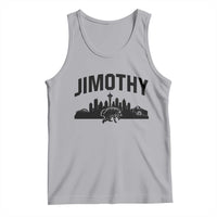 Jimothy The Raccoon Tank Top Seattle Space Needle Mount Rainier Landscape Art