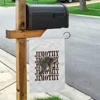 Jimothy The Raccoon Garden Flag Vintage Trash Panda Animal Lover Gift