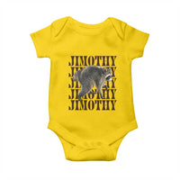 Jimothy The Raccoon Baby Onesie Vintage Trash Panda Animal Lover Gift