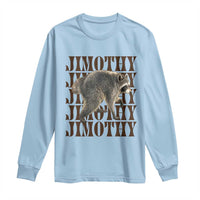 Jimothy The Raccoon Long Sleeve Shirt Vintage Trash Panda Animal Lover Gift