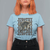 Jimothy The Raccoon T Shirt For Women Vintage Trash Panda Animal Lover Gift
