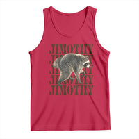 Jimothy The Raccoon Tank Top Vintage Trash Panda Animal Lover Gift