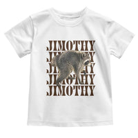 Jimothy The Raccoon Toddler T Shirt Vintage Trash Panda Animal Lover Gift