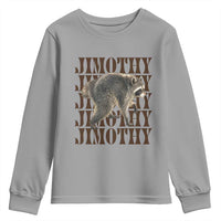 Jimothy The Raccoon Youth Sweatshirt Vintage Trash Panda Animal Lover Gift