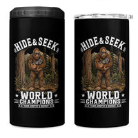 Bigfoot Jimothy The Raccoon Cryptid Animal Friendship 4 in 1 Can Cooler Tumbler Hide And Seek World Champions