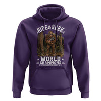 Bigfoot Jimothy The Raccoon Cryptid Animal Friendship Hoodie Hide And Seek World Champions