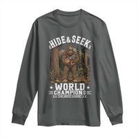 Bigfoot Jimothy The Raccoon Cryptid Animal Friendship Long Sleeve Shirt Hide And Seek World Champions