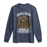 Bigfoot Jimothy The Raccoon Cryptid Animal Friendship Long Sleeve Shirt Hide And Seek World Champions
