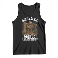 Bigfoot Jimothy The Raccoon Cryptid Animal Friendship Tank Top Hide And Seek World Champions