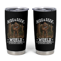Bigfoot Jimothy The Raccoon Cryptid Animal Friendship Tumbler Cup Hide And Seek World Champions