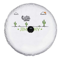 Funny Jimothy The Raccoon Spare Tire Cover Pixel Art Retro Gaming Trash Panda Meme