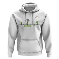 Funny Jimothy The Raccoon Hoodie Pixel Art Retro Gaming Trash Panda Meme