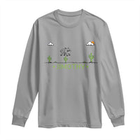 Funny Jimothy The Raccoon Long Sleeve Shirt Pixel Art Retro Gaming Trash Panda Meme