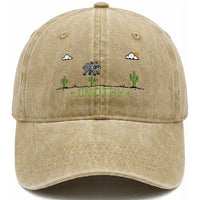 Funny Jimothy The Raccoon Washed Cotton Baseball Cap Pixel Art Retro Gaming Trash Panda Meme