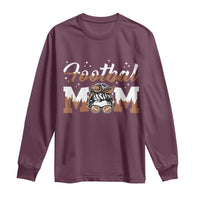 Football Mom Life Long Sleeve Shirt Sports Fan Gift For Women - Wonder Print Shop