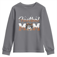 Football Mom Life Youth Sweatshirt Sports Fan Gift For Women - Wonder Print Shop
