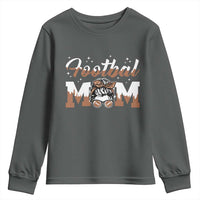 Football Mom Life Youth Sweatshirt Sports Fan Gift For Women - Wonder Print Shop