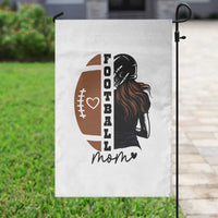 Proud Football Mom Garden Flag Game Day Supporter Gift - Wonder Print Shop