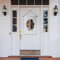 Proud Football Mom Garden Flag Game Day Supporter Gift - Wonder Print Shop