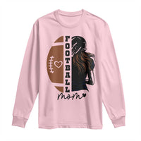 Proud Football Mom Long Sleeve Shirt Game Day Supporter Gift - Wonder Print Shop