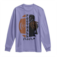 Proud Football Mom Long Sleeve Shirt Game Day Supporter Gift - Wonder Print Shop