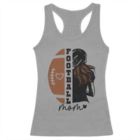 Proud Football Mom Racerback Tank Top Game Day Supporter Gift - Wonder Print Shop