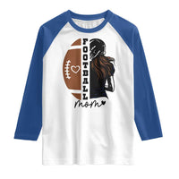 Proud Football Mom Raglan Shirt Game Day Supporter Gift - Wonder Print Shop