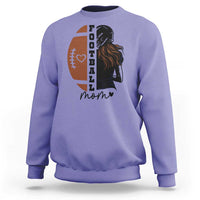 Proud Football Mom Sweatshirt Game Day Supporter Gift - Wonder Print Shop