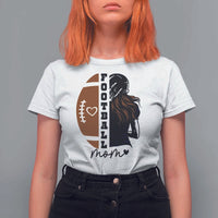 Proud Football Mom T Shirt For Women Game Day Supporter Gift - Wonder Print Shop