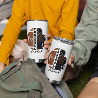 Proud Football Mom Tumbler Cup Game Day Supporter Gift - Wonder Print Shop