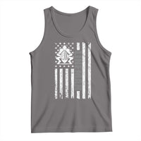 Proud Football Lineman Tank Top American Flag Sports Gift - Wonder Print Shop