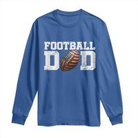 Football Dad Long Sleeve Shirt Sports Fan Gift For Men - Wonder Print Shop