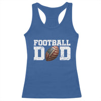 Football Dad Racerback Tank Top Sports Fan Gift For Men - Wonder Print Shop