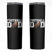 Football Dad Skinny Tumbler Sports Fan Gift For Men - Wonder Print Shop