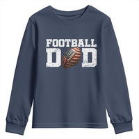Football Dad Youth Sweatshirt Sports Fan Gift For Men - Wonder Print Shop
